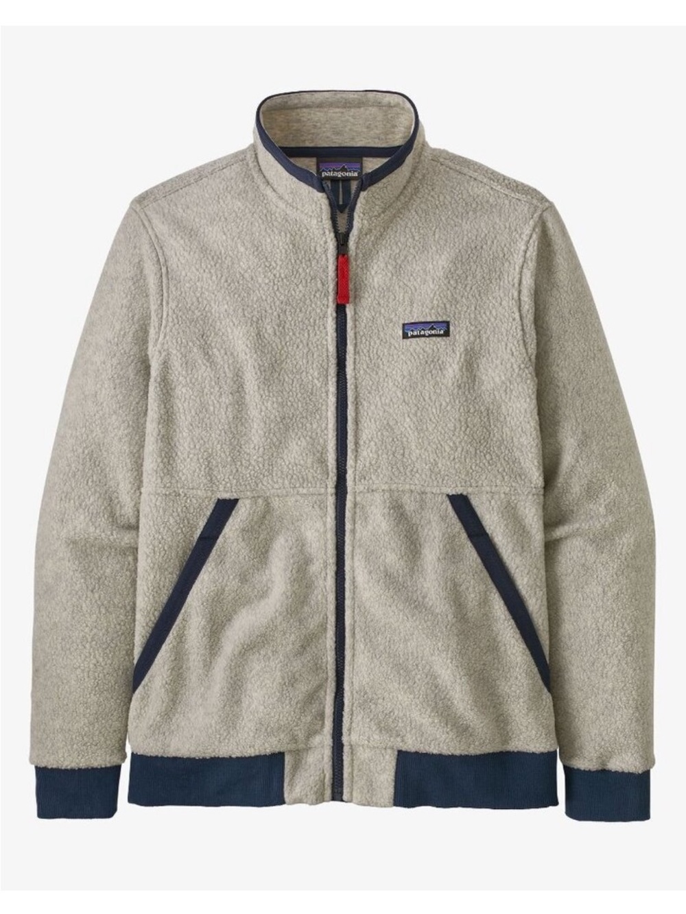 PATAGONIA Shearling Fleece Jacket - Oatmeal Heather Men’s Size Large